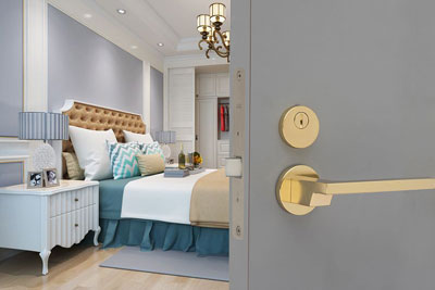 Дверные замки с ручками (без отверстия с отверстием для ключей)